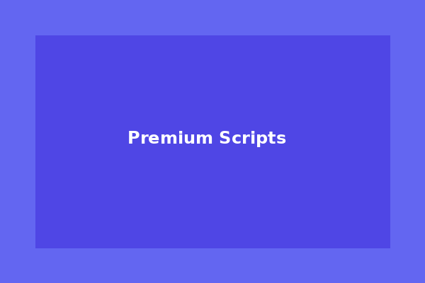 ScriptMarket Products
